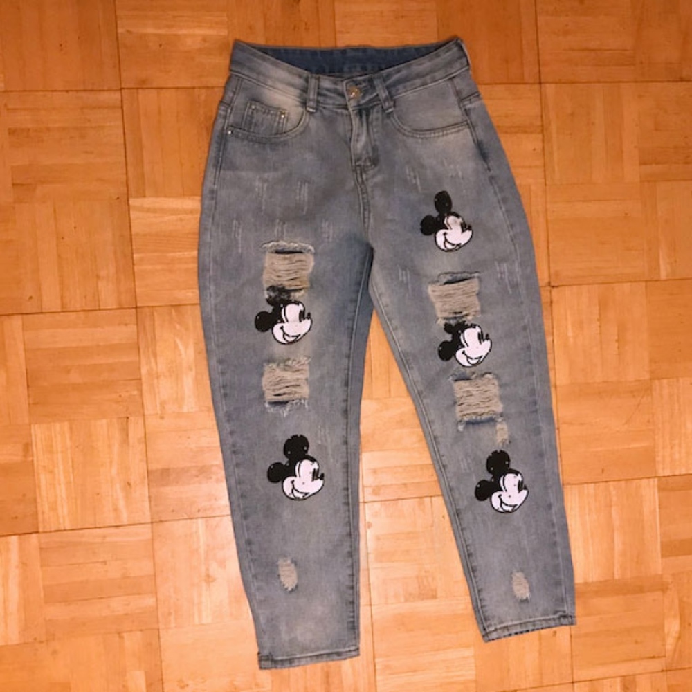 Mickey Mouse jeans